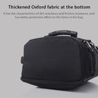 KAKA Large Capacity Backpack Men Travel Bag Leisure Student Waterproof Shoulders Bag with Lock, KAKA Shoulders Bag