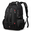 BANGE Waterproof Travel Men Backpack Rechargeable Large Capacity Shoulders Bag with Earplug Hole, BANGE Travel Bag BANGE Travel Bag