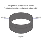 Personal Large-capacity Stretch Tablet Pockets Travel Anti-theft Bag Phone Bag, Size: XL, Size: XL