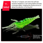 10 PCS 4cm Fishing Soft Artificial Shrimp Bait Lures Popper Poper Baits with Hook, Artificial Shrimp with Hook, Luminous Shrimp with Hook, Pink Shrimp with Hook, Green Shrimp with Hook, Transparent Shrimp with Hook – Durable Build, Easy to Use