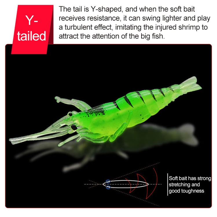 10 PCS 4cm Fishing Soft Artificial Shrimp Bait Lures Popper Poper Baits with Hook, Artificial Shrimp with Hook, Luminous Shrimp with Hook, Pink Shrimp with Hook, Green Shrimp with Hook, Transparent Shrimp with Hook – Durable Build, Easy to Use