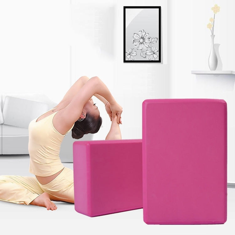 High Density Yoga Block Foam Brick Women Home Exercise Fitness Health Gym Practice Tool, Size:23*15*7.5cm, 23 x 15 x 7.5cm Purple 23 x 15 x 7.5cm Purple