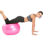 Thickening Explosion-proof Big Yoga Ball Sport Fitness Ball Environmental Pregnant Yoga Ball, Diameter: 65cm, 65cm(Pink), 65cm(Purple) 65cm(Pink) Pink