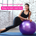 Thickening Explosion-proof Big Yoga Ball Sport Fitness Ball Environmental Pregnant Yoga Ball, Diameter: 65cm, 65cm(Pink), 65cm(Purple)