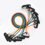Fitness Exercise Resistance Bands Stretch Elastic Rope Workout Yoga Rally Muscle Training Exercise Rope, Size:6*9*1200mm, Random Color Delivery, Size:6*9*1200mm
