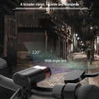 BG-1901 Bicycle USB Charging Speaker Front Lamp Multi-Function Cycling Equipment, BD001