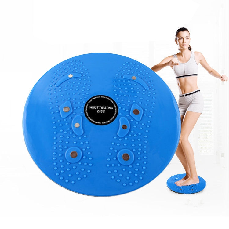 Aerobic Exercise Fitness Magnet Wriggling Waist Disk Twist Board, Size: 25*3cm, zm-8016 (Blue), zm-8016 (Purple) zm-8016 (Blue) Blue