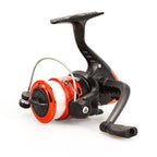 JL200 Plating Plastic 3 Ball Bearings Handle Fishing Spinning Reel with Transparent Lines, JL200