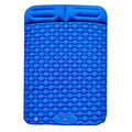 Outdoor Camping Foot-step Automatic Inflatable Cushion Portable TPU Inflatable Double Bed, Size: 195 x 119 x 16cm, Foot-step Dark Blue, Foot-step Orange, Foot-step Emerald, Foot-step Peacock Blue Foot-step Dark Blue Dark Blue