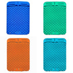 Outdoor Camping Foot-step Automatic Inflatable Cushion Portable TPU Inflatable Double Bed, Size: 195 x 119 x 16cm, Foot-step Dark Blue, Foot-step Orange, Foot-step Emerald, Foot-step Peacock Blue