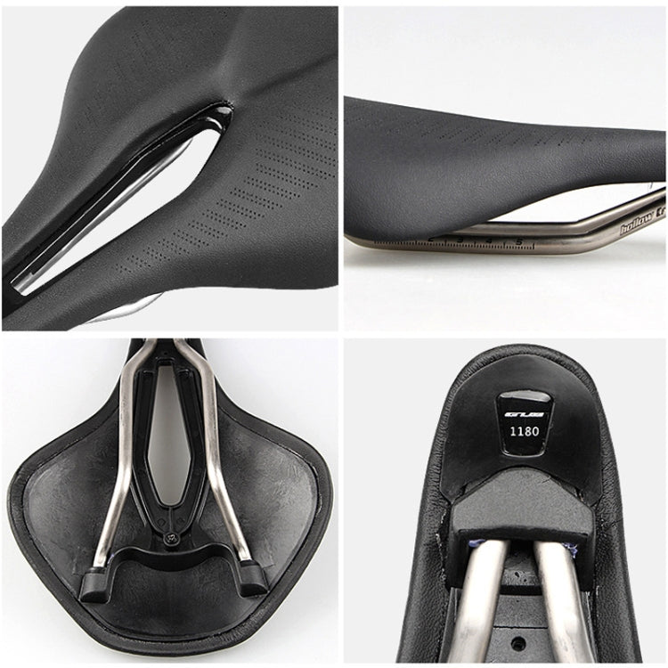 GUB 1180 PU Soft Breathable Hollow Bicycle Saddle, 1180