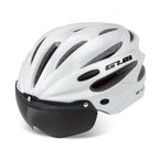 GUB K80 Plus Bike Helmet With Visor And Goggles, GUB K80 Plus(White), GUB K80 Plus(Fluorescent Green), GUB K80 Plus(Black), GUB K80 Plus(Orange), GUB K80 Plus(Gradient Blue), GUB K80 Plus(Gradient Purple), GUB K80 Plus(Red), GUB K80 Plus(Titanium Color) GUB K80 Plus(White) White