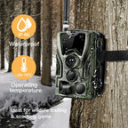 HC801G 3G WCDMA Waterproof IP66 IR Night Vision Security Hunting Trail Camera, 120 Degree PIR Angle, HC801G 3G WCDMA