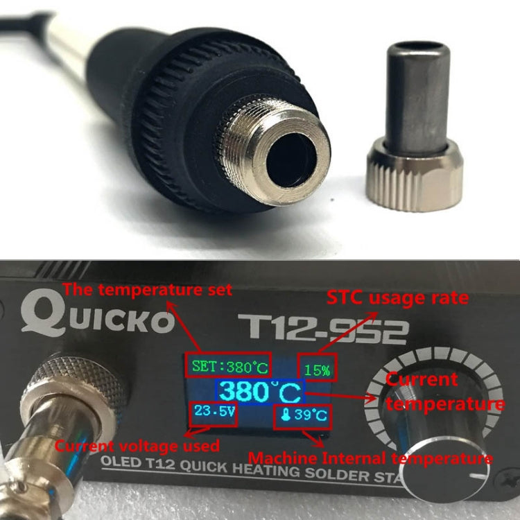 MINI T12-952 LED Soldering Station Electronic Welding Iron Portable Welding Tool, T12-952
