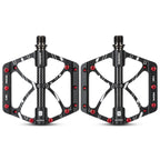 PROMEND PD-M52C 1 Pair Bicycle Aluminum Alloy + Carbon Fiber Tube Bearing Pedals, PD-M52C PD-M52C Black