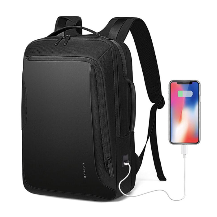 Bange BG-S51 Men Waterproof Large Capacity Backpack with USB Port, Size: 43 x 31 x 16cm, 43 x 31 x 16cm(Black) – Waterproof, Wear-resistant 43 x 31 x 16cm(Black)