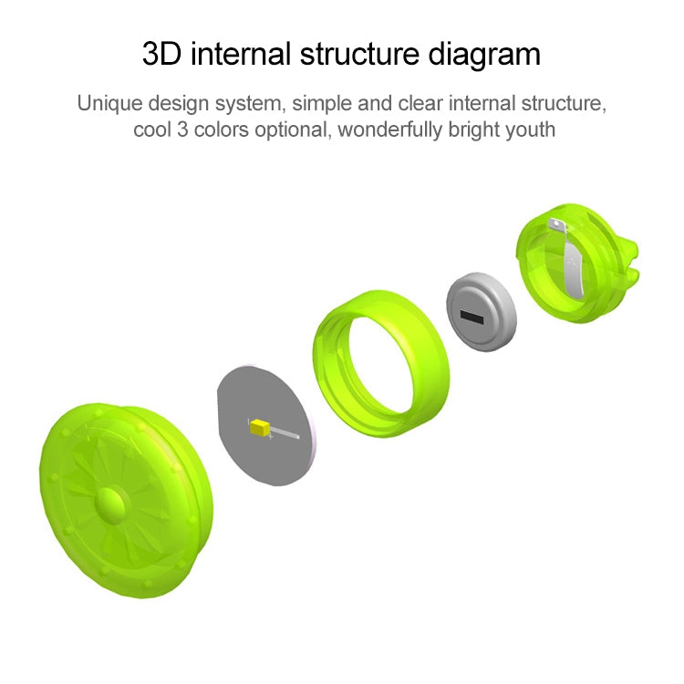 Children Balance Car Night Riding Safety Light-emitting Clip Lights, Clip Light, 10 PCS Clip Light