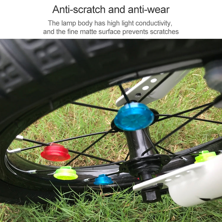 Children Balance Car Night Riding Safety Light-emitting Clip Lights, Clip Light, 10 PCS Clip Light