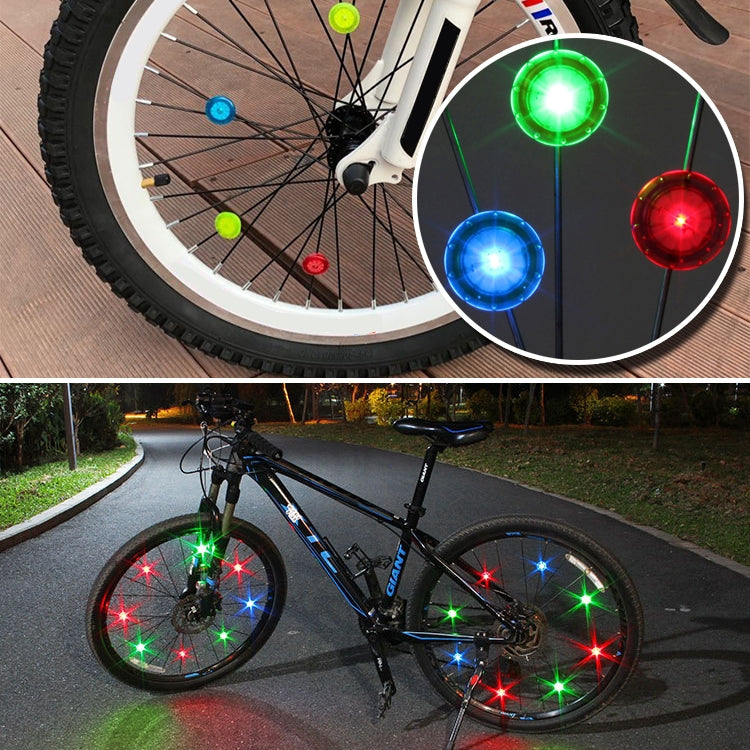 Children Balance Car Night Riding Safety Light-emitting Clip Lights, Clip Light, 10 PCS Clip Light