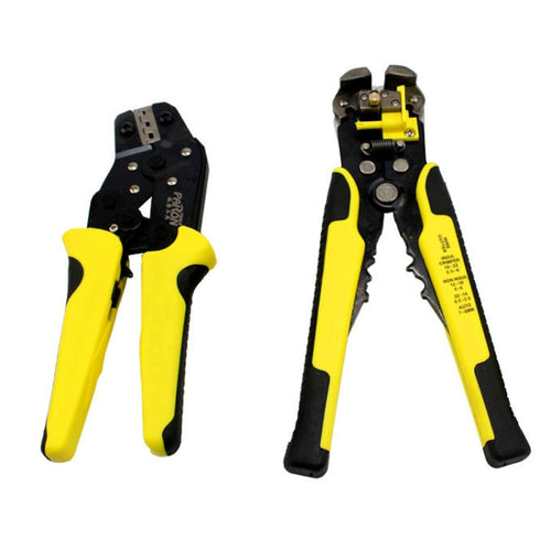 0.25-6.0mm Multi-function Wire Stripper + Carbon Steel Crimping Pliers + Storage Bag Tools Set, 0.25-6.0mm Stripper – Durable Build, Easy to Use 0.25-6.0mm Stripper