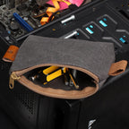 17 x 11.5 x 4cm Electrician Repair Hardware Tool Carrying Bag, 17 x 11.5 x 4cm (Khaki), 17 x 11.5 x 4cm (Grey), 17 x 11.5 x 4cm (Army Green)