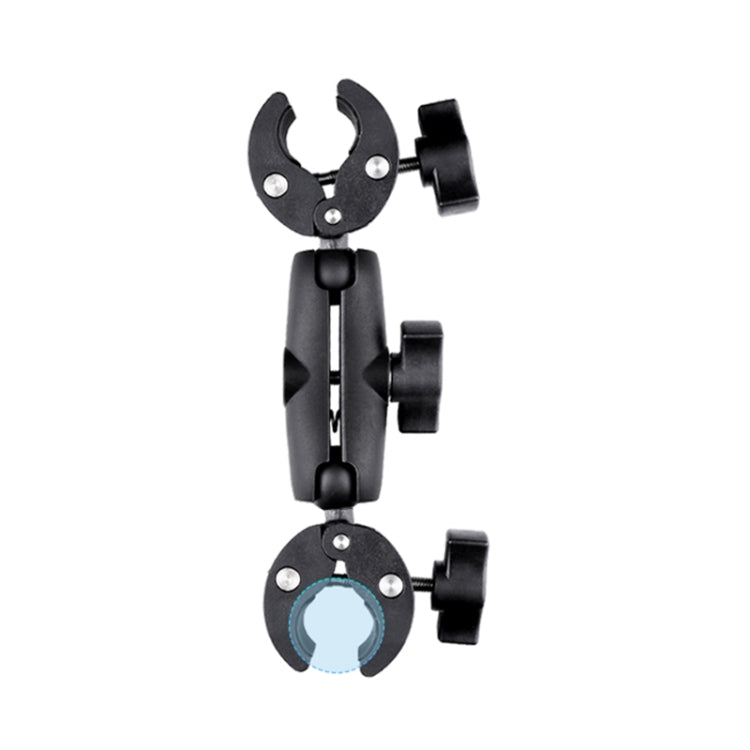 Motorcycle Dualheads Crab Clamp Handlebar Fixed Mount Holder, Dualheads Crab Dualheads Crab