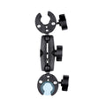 Motorcycle Dualheads Crab Clamp Handlebar Fixed Mount Holder, Dualheads Crab Dualheads Crab