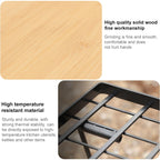 AOTU YT1001 Outdoor Folding Mesh Bamboo Desk with Storage Bag, 1 Net Table + 1 Bamboo Board + 1 Storage Bag