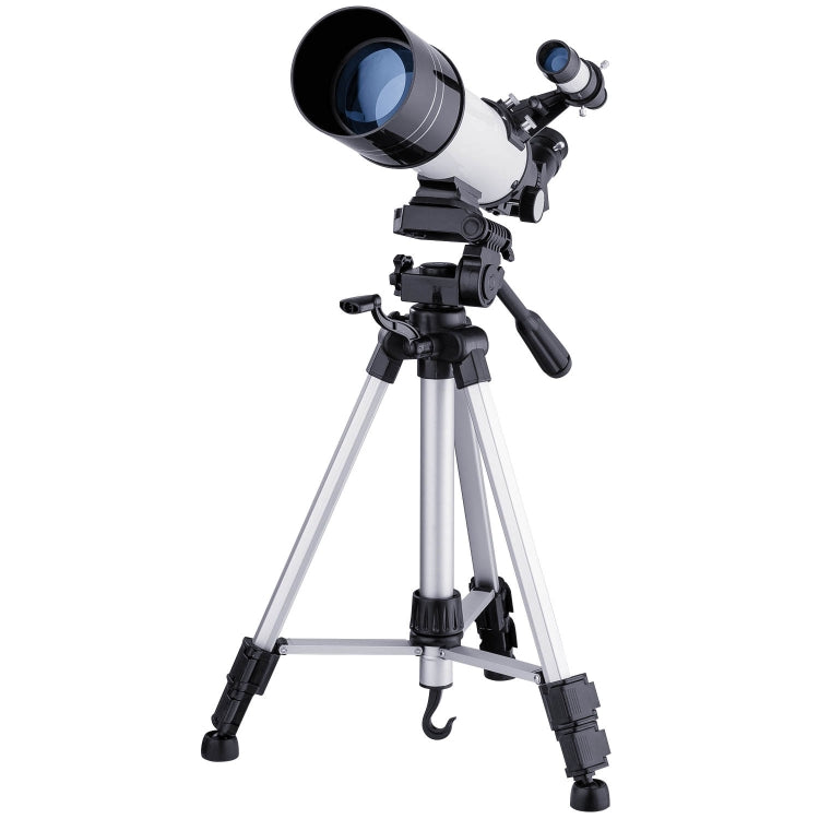 WR852-3 16x/66x70 High Definition High Times Astronomical Telescope with Tripod & Phone Fixing Clip & Moon Filter, 66x70 White + Moon Filter, 66x70 Blue + Moon Filter – Durable Build, Easy to Use 66x70 White + Moon Filter White