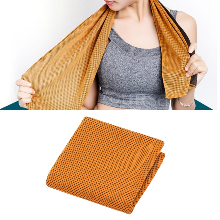 2 PCS Microfiber Fabric Gym Sports Towel Enduring Ice Towel, Size: 30*100cm, Ice Towel, Size: 30*100cm(Orange), Ice Towel, Size: 30*100cm(Green), Ice Towel, Size: 30*100cm(Grey), Ice Towel, Size: 30*100cm(Blue), Ice Towel, Size: 30*100cm(Magenta)      ... Ice Towel, Size: 30*100cm(Orange) Orange