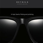 Men Retro Fashion Aluminum Magnesium Frame UV400 Polarized Sunglasses, Black Silver+ Grey, Grey+ Silver, Demi Brown + Brown, Black Tarnish+ G15 Green, Black Tarnish+ Blue, Black Tarnish+ Grey, Black Tarnish+ Pink
