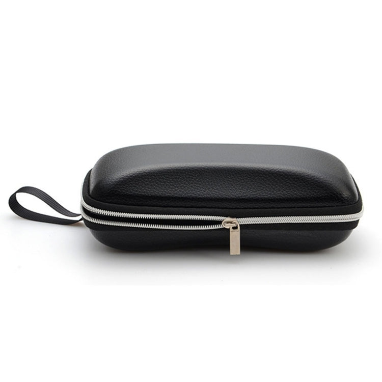 Sunglasses PU Leather Shell Zipper Glasses Case Box, Size: 16.5*6cm, Sunglasses PU Glasses Case – Leather