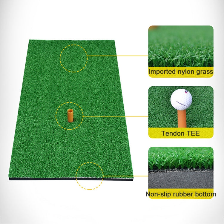 Indoor Golf Practice Mat EVA Materials Golf Exercise Mat with TEE Regular Edition, Size: 50*80cm, Size: 50*80cm
