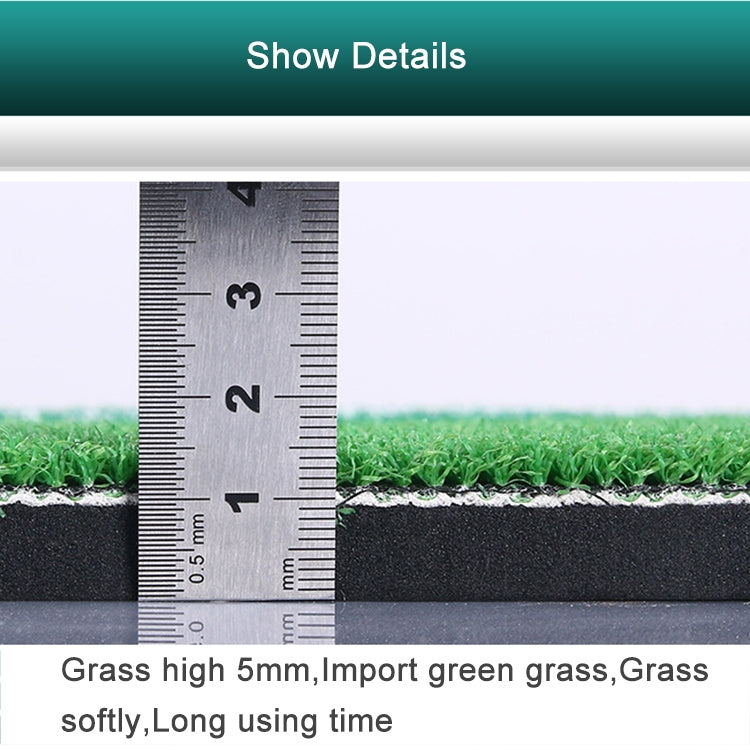 Indoor Golf Practice Mat EVA Materials Golf Exercise Mat with TEE Regular Edition, Size: 50*80cm, Size: 50*80cm