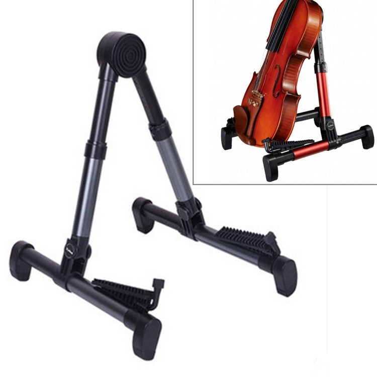 Simple Folding Vertical Guitar Violin Ukulele Bracket Musical Instrument Stand, OG3909AA, OG3909B, OG3909J, OG3909L, OG3909P, OG3909R, OG3909S – Aluminum Alloy, Non-slip OG3909AA
