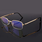 Folding Anti Blue-ray Presbyopic Reading Glasses with Case & Cleaning Cloth, +1.50D, +1.50D