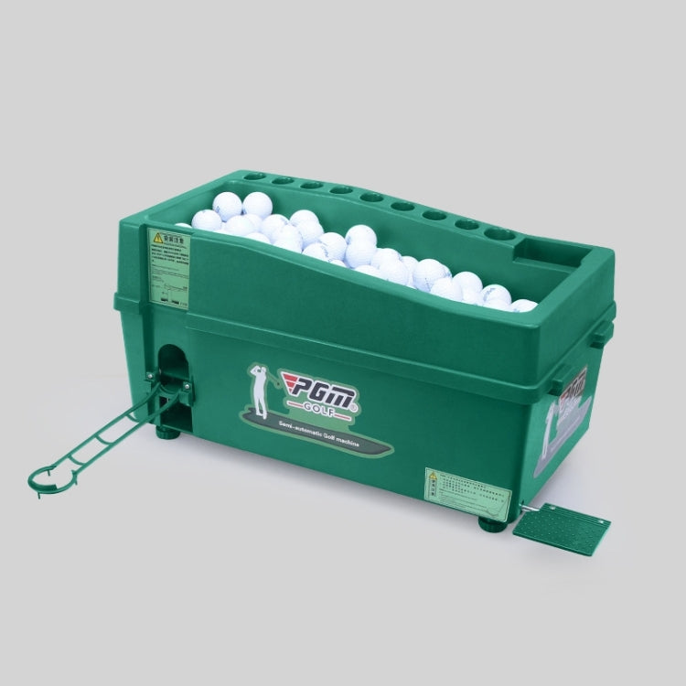 PGM Golf Ball Dispenser Automatic Tee Up Machine with Club Rack, Size: 62x32x32cm, 62x32x32cm Green 62x32x32cm Green Green