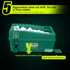 PGM Golf Ball Dispenser Automatic Tee Up Machine with Club Rack, Size: 62x32x32cm, 62x32x32cm Green