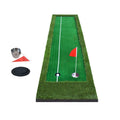 PGM Golf Double Colors Putting Mat Push Rod Trainer, Size: 75x300cm, Size: 75x300cm Size: 75x300cm