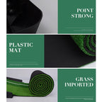 PGM Golf Mini Putting Mat Push Rod Trainer 3m, without Auto Ball Return Fairway, 3m, without Auto Ball Return Fairway