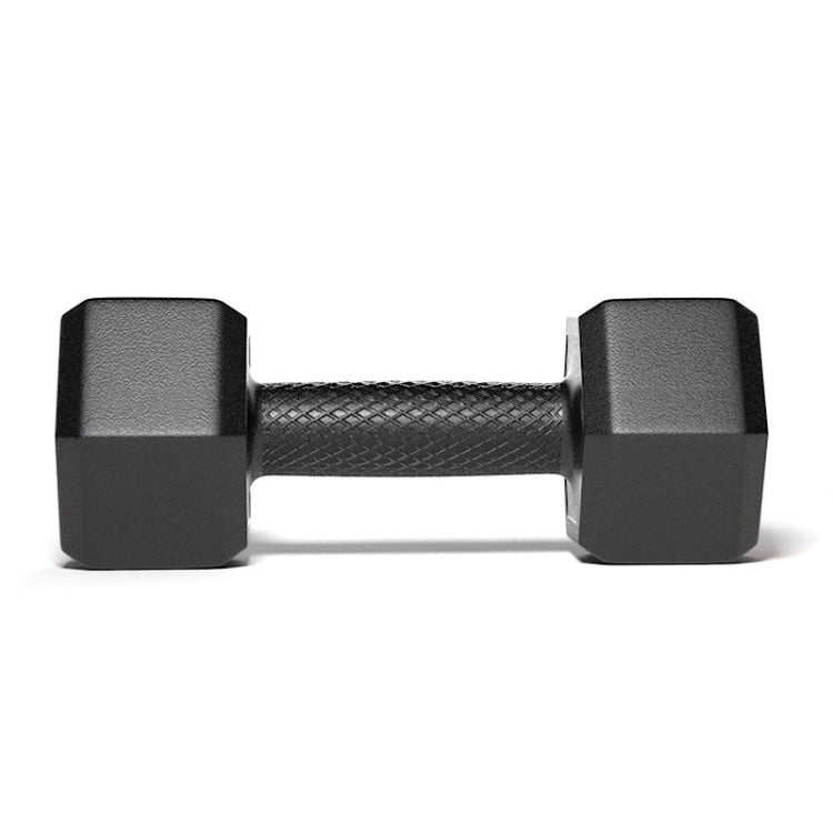 10KG Household Glue Fitness Hexagon Dumbbells, 10KG 10KG