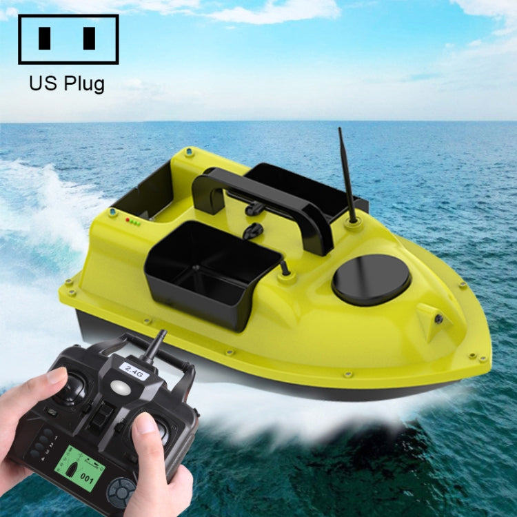 D18B GPS Outdoor Double Motors Fishing Bait Boat with 3 Bait Containers , US Plug, D18B GPS (EU Plug), D18B GPS (US Plug) – Durable Build, Easy to Use D18B GPS (US Plug) OG5427US