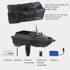D16C Outdoor Remote Control Double Motors Bait Fishing Boat, US Plug, D16C (US Plug)