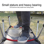 AOTU AT6758 Outdoor Portable Folding Aluminum Alloy Camping Bed