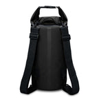 Outdoor Waterproof Dry Dual Shoulder Strap Bag Dry Sack, Capacity: 20L, 20L 20L Black
