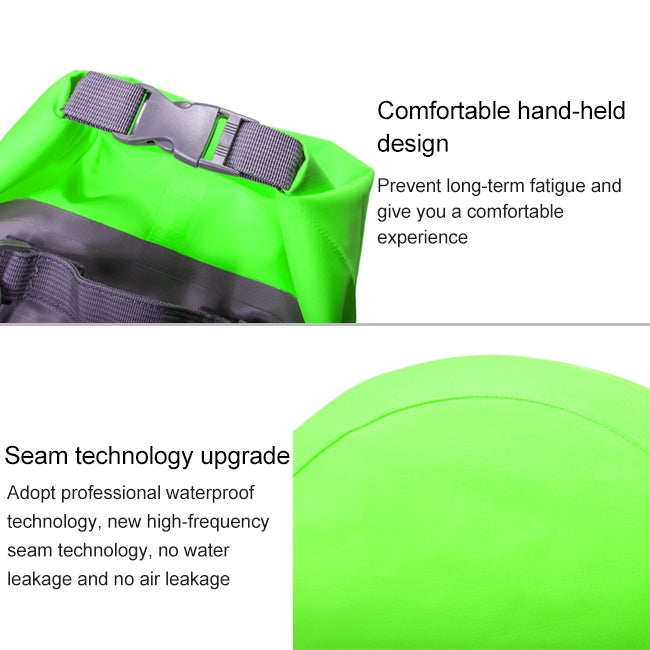 Outdoor Waterproof Dry Dual Shoulder Strap Bag Dry Sack, Capacity: 30L, 30L – Waterproof