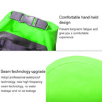 Outdoor Waterproof Dry Dual Shoulder Strap Bag Dry Sack, Capacity: 30L, 30L – Waterproof