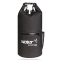 Outdoor Waterproof Dry Dual Shoulder Strap Bag Dry Sack PVC Barrel Bag, Capacity: 10L, 10L 10L Black