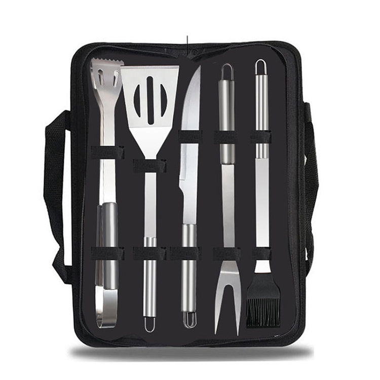 5 in 1 Outdoor Tableware Set Camping Barbecue Tableware Picnic Tool Set, 5 in 1 5 in 1