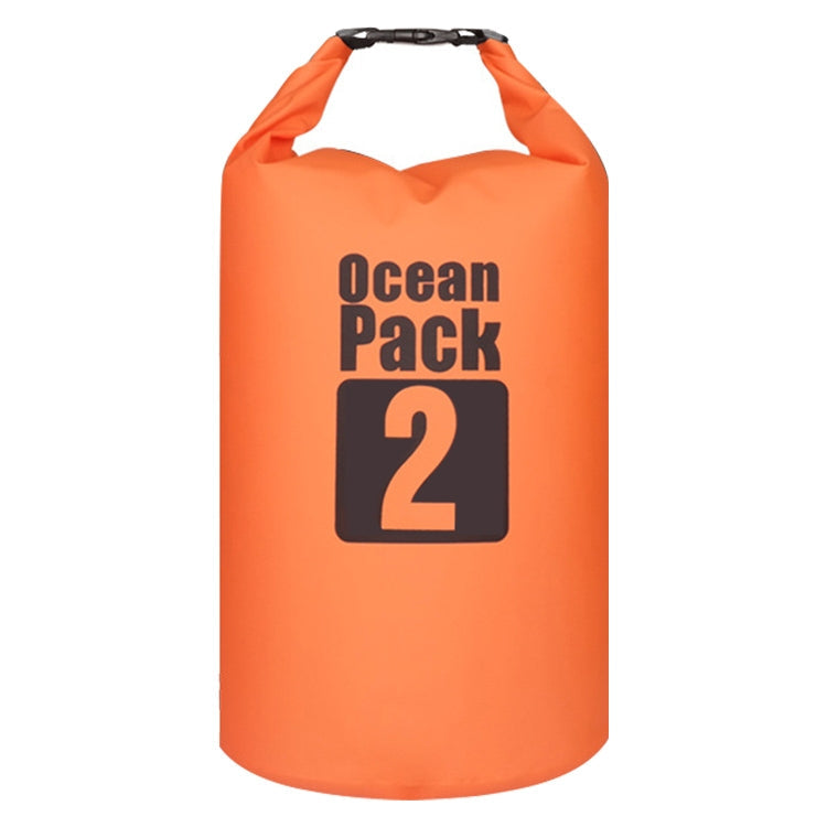 Outdoor Waterproof Bag Dry Sack PVC Barrel Bag, Capacity: 2L, Capacity: 2L (Dark Blue), Capacity: 2L (Orange), Capacity: 2L (Green), Capacity: 2L (Yellow) – Waterproof Capacity: 2L (Orange) Orange